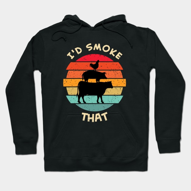 I'd Smoke That Hoodie by Ubold